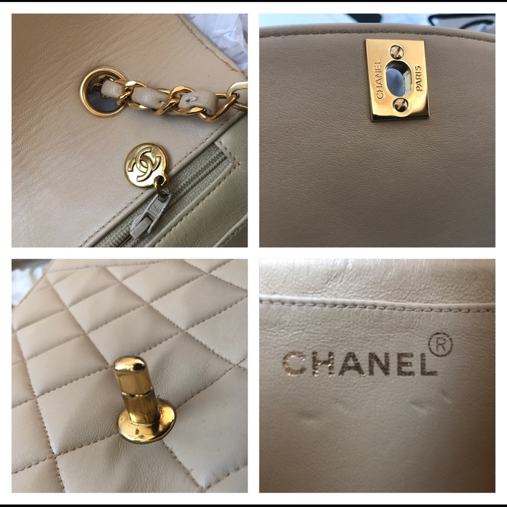 Chanel Vintage Diana flap, Beige - Picture 4 of 8